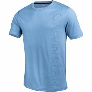 Calvin Klein SHORT SLEEVE T-SHIRT modrá L - Pánske tričko