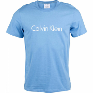 Calvin Klein S/S CREW NECK modrá L - Pánske tričko