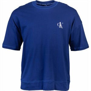 Calvin Klein S/S CREW NECK Pánske tričko, tmavo modrá, veľkosť M