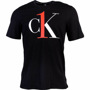 Calvin Klein S/S CREW NECK čierna S - Pánske tričko