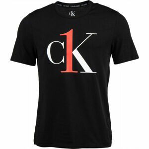 Calvin Klein S/S CREW NECK čierna M - Pánske tričko