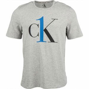 Calvin Klein S/S CREW NECK Pánske tričko, sivá, veľkosť S