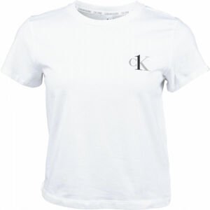 Calvin Klein S/S CREW NECK Dámske tričko, biela, veľkosť M