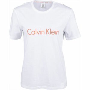 Calvin Klein S/S CREW NECK biela S - Dámske tričko