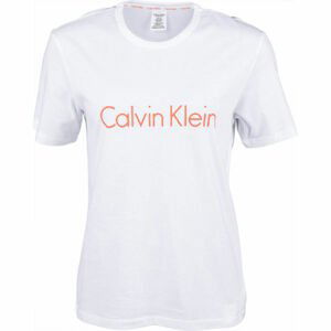 Calvin Klein S/S CREW NECK biela M - Dámske tričko