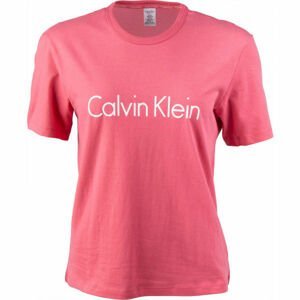 Calvin Klein S/S CREW NECK Dámske tričko, ružová, veľkosť XS
