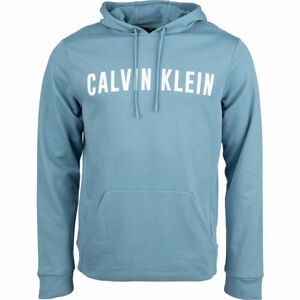 Calvin Klein HOODIE modrá XL - Pánska mikina