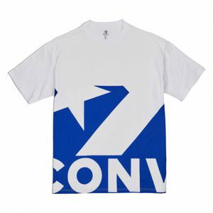 Converse STAR CHEVRON ICON REMIX TEE biela M - Pánske tričko