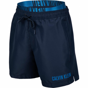 Calvin Klein MEDIUM DOUBLE WB tmavo modrá M - Pánske šortky do vody