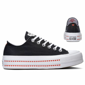 Converse CHUCK TAYLOR ALL STAR LIFT LOVE FEARLESSLY biela 39.5 - Dámske tenisky