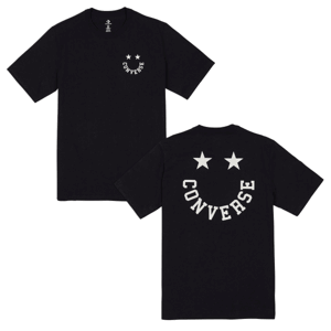 Converse STAR GRAPHIC TEE Pánske tričko, čierna, veľkosť S