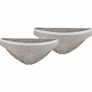 Calvin Klein BIKINI 2PK Dámske nohavičky, sivá, veľkosť S