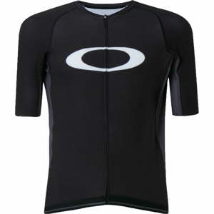 Oakley ICON JERSEY 2.0 Pánsky cyklistický dres, čierna, veľkosť L