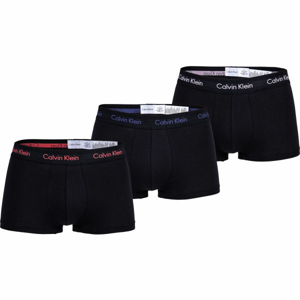 Calvin Klein 3 PACK LO RISE TRUNK čierna M - Pánske boxerky