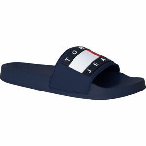 Tommy Hilfiger TOMMY JEANS FLAG POOL SLIDE tmavo modrá 39 - Dámske papuče