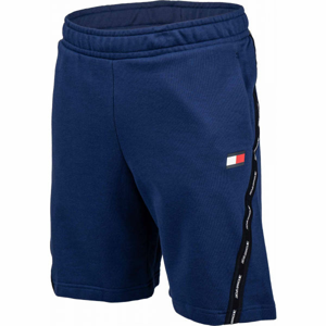 Tommy Hilfiger FLEECE TAPE SHORT tmavo modrá XL - Pánske kraťasy