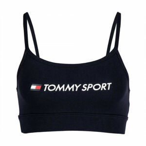 Tommy Hilfiger CO/EL LOW SUPPORT BRA Dámska podprsenka, tmavo modrá, veľkosť S