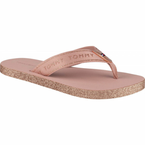 Tommy Hilfiger FEMININE PATENT BEACH SANDAL  37 - Dámske žabky