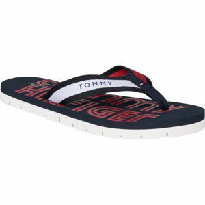 Tommy Hilfiger SPORTY FEMININE BEACH SANDAL Dámske žabky, tmavo modrá, veľkosť 39