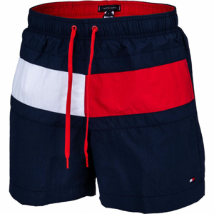 Tommy Hilfiger MEDIUM DRAWSTRING tmavo modrá M - Pánske šortky do vody