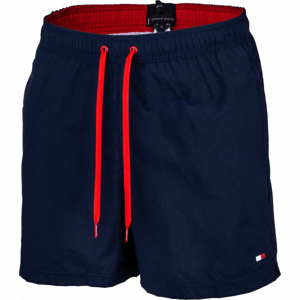 Tommy Hilfiger SF MEDIUM DRAWSTRING tmavo modrá S - Pánske šortky do vody