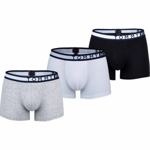 Tommy Hilfiger 3P TRUNK Pánske boxerky, biela, veľkosť M