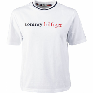 Tommy Hilfiger CN TEE SS LOGO  S - Dámske tričko