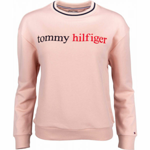 Tommy Hilfiger TRACK TOP LWK svetlo ružová XS - Dámska mikina