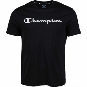 Champion CREWNECK T-SHIRT čierna L - Pánske tričko