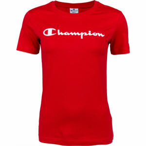 Champion CREWNECK T-SHIRT červená XS - Dámske tričko