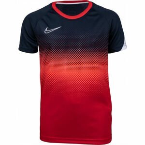 Nike DRY ACD TOP SS GX FP modrá S - Chlapčenské futbalové tričko
