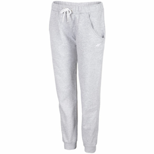 4F WOMENS TROUSERS sivá S - Dámske tepláky