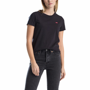 Levi's® CORE THE PERFECT TEE Dámske tričko, čierna, veľkosť