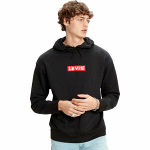 Levi's RELAXED GRAPHIC HOODIE čierna XL - Pánska mikina