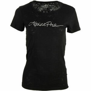 ALPINE PRO BELENA čierna XL - Dámske tričko