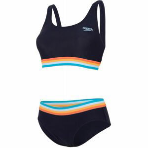 Speedo SOLID U-BACK 2 PIECE čierna 42 - Dámske plavky