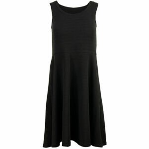 ALPINE PRO CALLIASA čierna XL - Dámske šaty