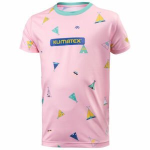 Klimatex ELILO Detské tričko, ružová, veľkosť 122