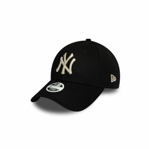 New Era 9FORTY METALLIC NEW YORK YANKEES čierna UNI - Dámska šiltovka