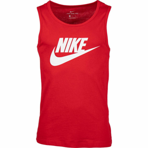 Nike NSW TANK ICON FUTURA červená XL - Pánske tielko