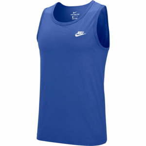 Nike NSW CLUB - TANK M modrá L - Pánske tielko