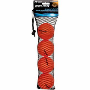 Bauer HOCKEY BALL WARM 4 PK Hokejové loptičky, oranžová, veľkosť