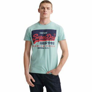 Superdry VL O TEE zelená XS - Pánske tričko