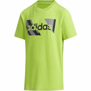 adidas YB Q2 T zelená 152 - Chlapčenské tričko