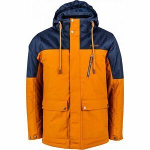 Head KUBAK Pánska zimná bunda, oranžová, veľkosť M