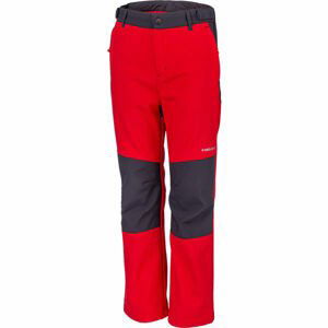 Head NAXOS Detské softshellové nohavice, červená, veľkosť 140-146