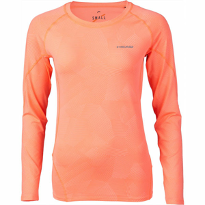 Head ANAFI Dámske tričko s dlhým rukávom, oranžová,sivá, veľkosť