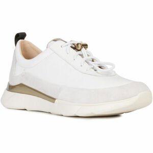 Geox D HIVER D Dámska voľnočasová obuv, biela,kaki, veľkosť