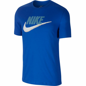 Nike NSW TEE BRAND MARK M modrá S - Pánske tričko