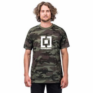Horsefeathers BASE T-SHIRT tmavo zelená S - Pánske tričko